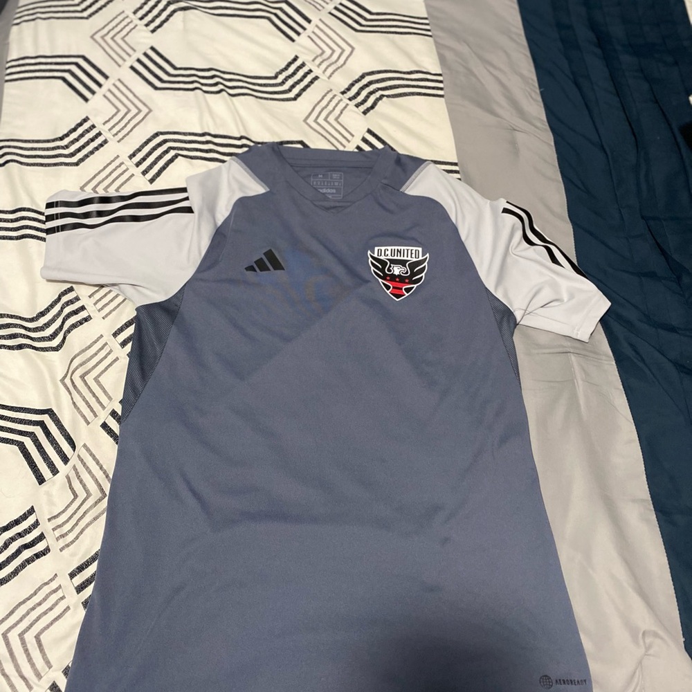 Adidas Dark Gray Slim Fit Shirt